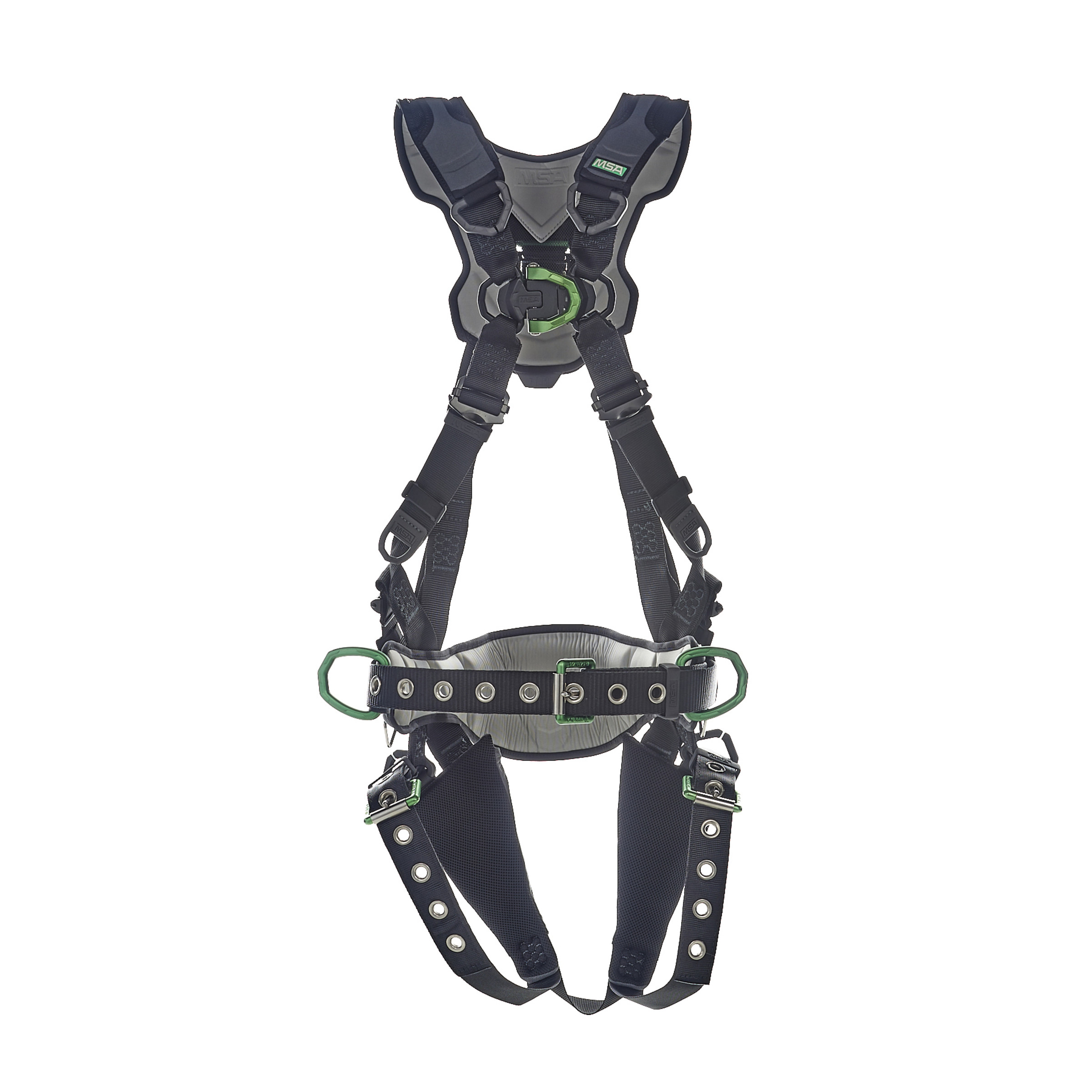 V-FLEX Harness, Construction, Super Extra Large, Back D-Ring, Chest D-Ring, Hip D-Rings, Tongue Buckle Leg Straps